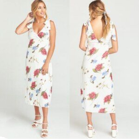 Show Me Your MuMu Dresses & Skirts - 🪷Show Me your MuMu Sleeveless Floral Midi Dress